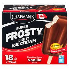 Super Frosty Light Ice Cream Bars 18 Pk