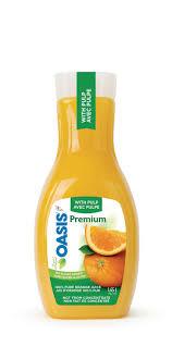 Oasis Orange Juice, With Pulp 1.5 L