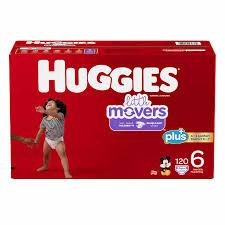 Image of Huggies Little Movers Diapers Size 6