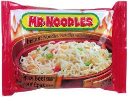 Mr Noodle Instant Spicy Beef 85g