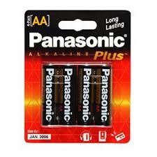Image of Panasonic Alkaline Plus AA 4pk