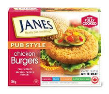 Image of Janes Chicken Burger 700g