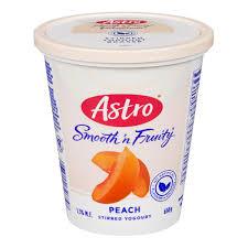 Image of Astro Smooth & Fruity, Peach 650g