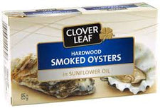 Image of Cloverleaf Smoked Oysters 85g