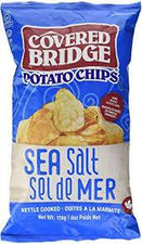 Image of Covered Bridge Kettle Cooked Chips, Sea Salt 170g
