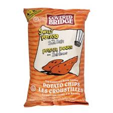 Image of Covered Bridge Sweet Potato Chips, with Sea Salt 142g