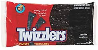 Twizzlers Black Licorice375g