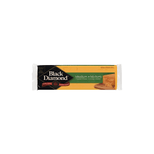 Black Diamond Medium Cheddar Cheese 400g