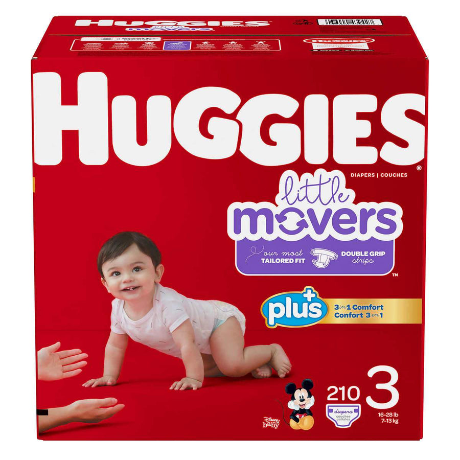Huggies Little Movers Diapers Size 3