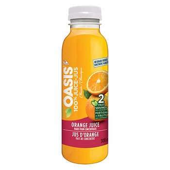Oasis 100% Orange Juice Bottled Club Size 24X300Ml