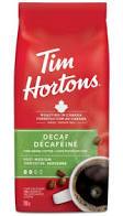 Image of Tim Hortons Decaf Coffee Bag 300 G