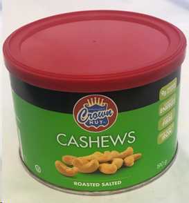 Crown Nut Salted Cashews190 G