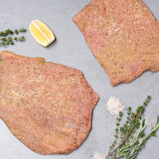 Image of Pork Schnitzel Cutlet Seasoned & Breaded