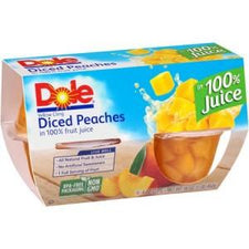 Image of Dole Diced Peaches 4 Pk