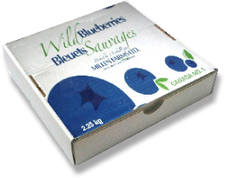 Image of Millen Frozen Wild Blueberries 2.25kg Box